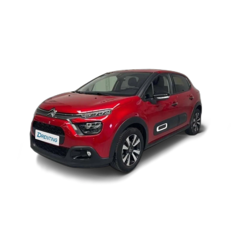 Renting Citroen C3 PureTech 60KW (83CV) Max Rojo