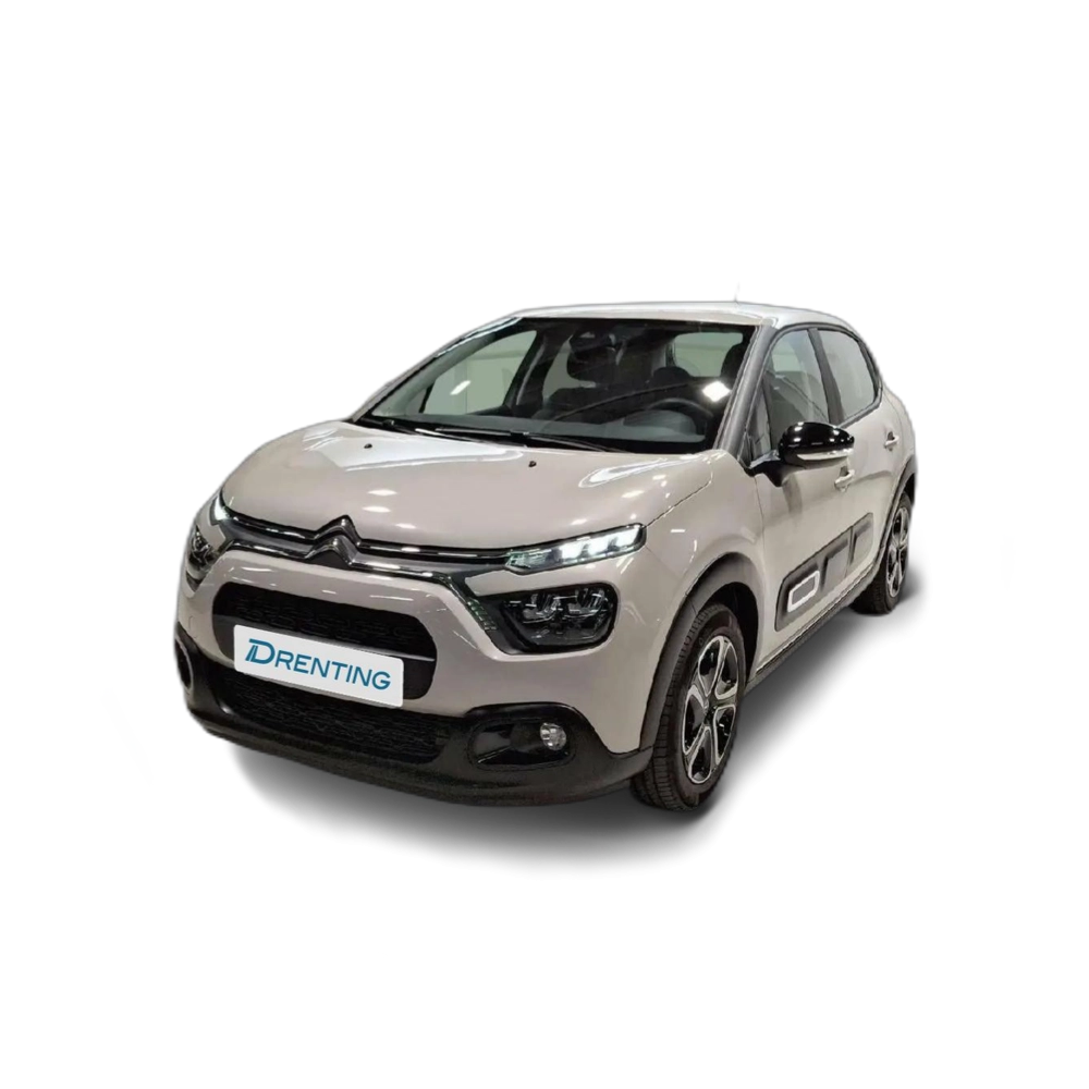 Renting Citroen C3 PureTech 60KW (83CV) Plus Beige