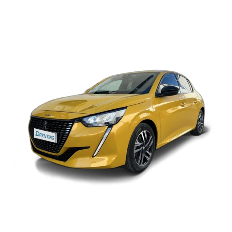 Renting Peugeot 208 PureTech 73kW (100CV) EAT8 Allure Amarillo