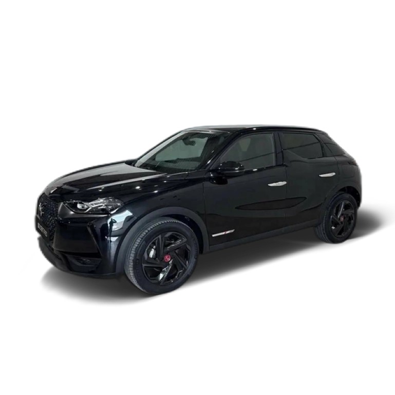 Renting DS Automobiles DS 3 PureTech 96kW (130CV) PERFORMANCE LINE+ Negro