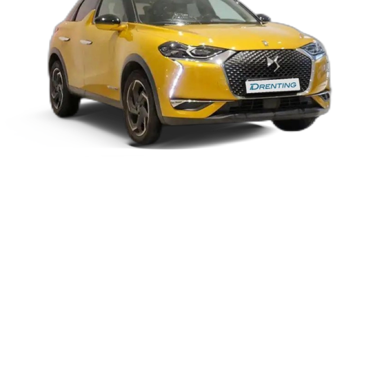 Renting DS Automobiles DS 3 Crossback Puretech Grand Chic 155 EAT8 Amarillo