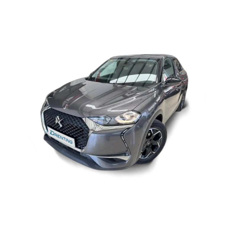 Renting DS Automobiles DS 3 Crossback Puretech So Chic 100 Gris 1