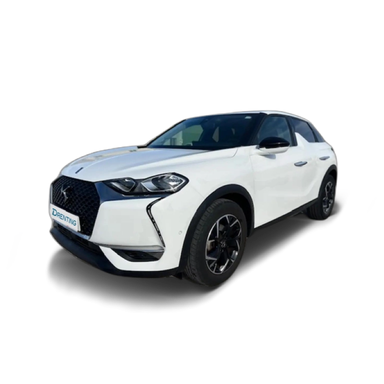 Renting DS Automobiles DS 3 Crossback Puretech So Chic 100 Blanco