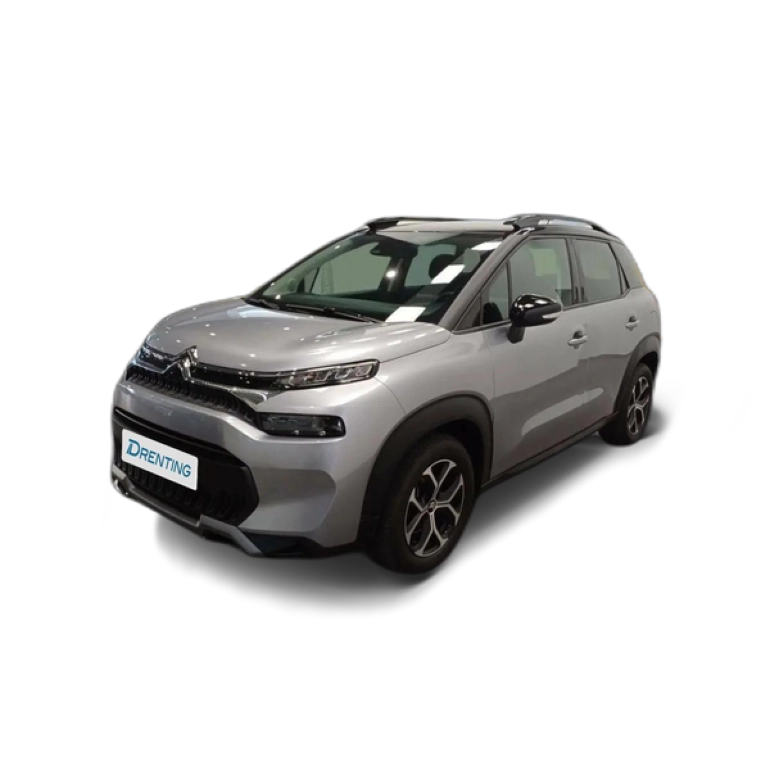 Renting Citroen C3 Aircross Puretech S&amp;S Plus 110 Gris 1