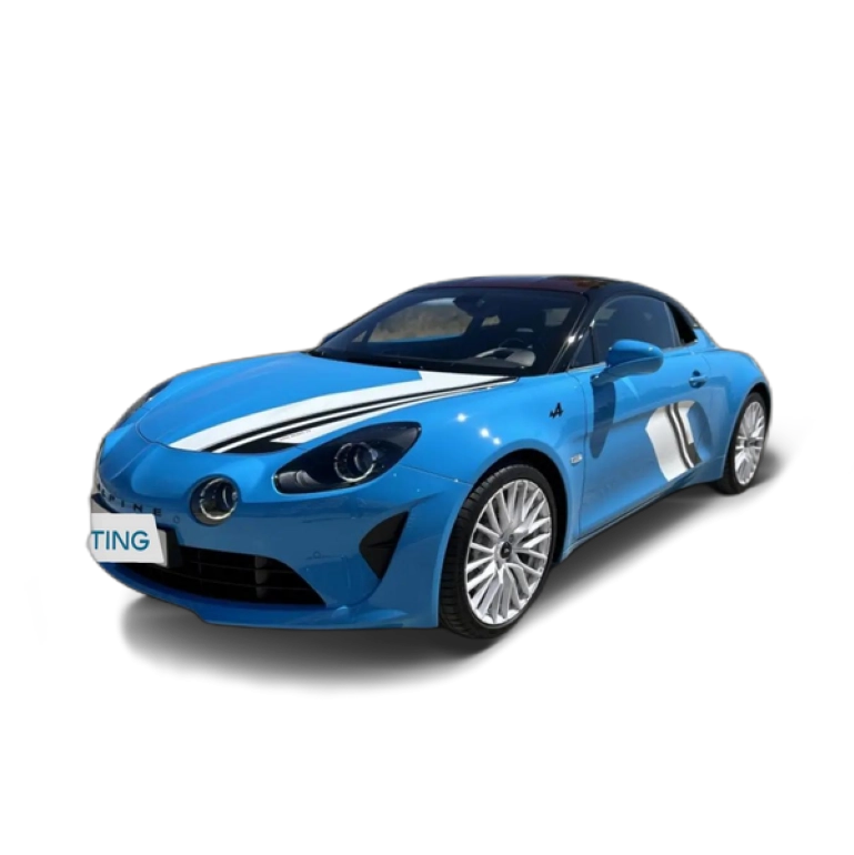 Renting Alpine A110 San Remo 73 Azul
