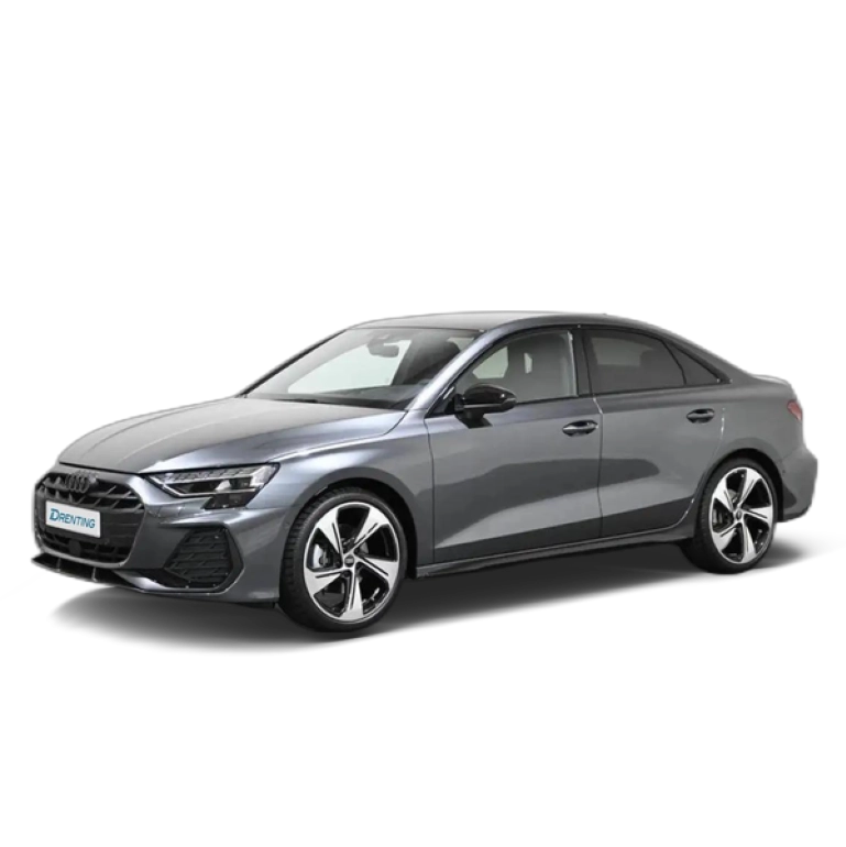 Renting Audi A3 Sedán 35 TFSI Black line edition S tronic Gris