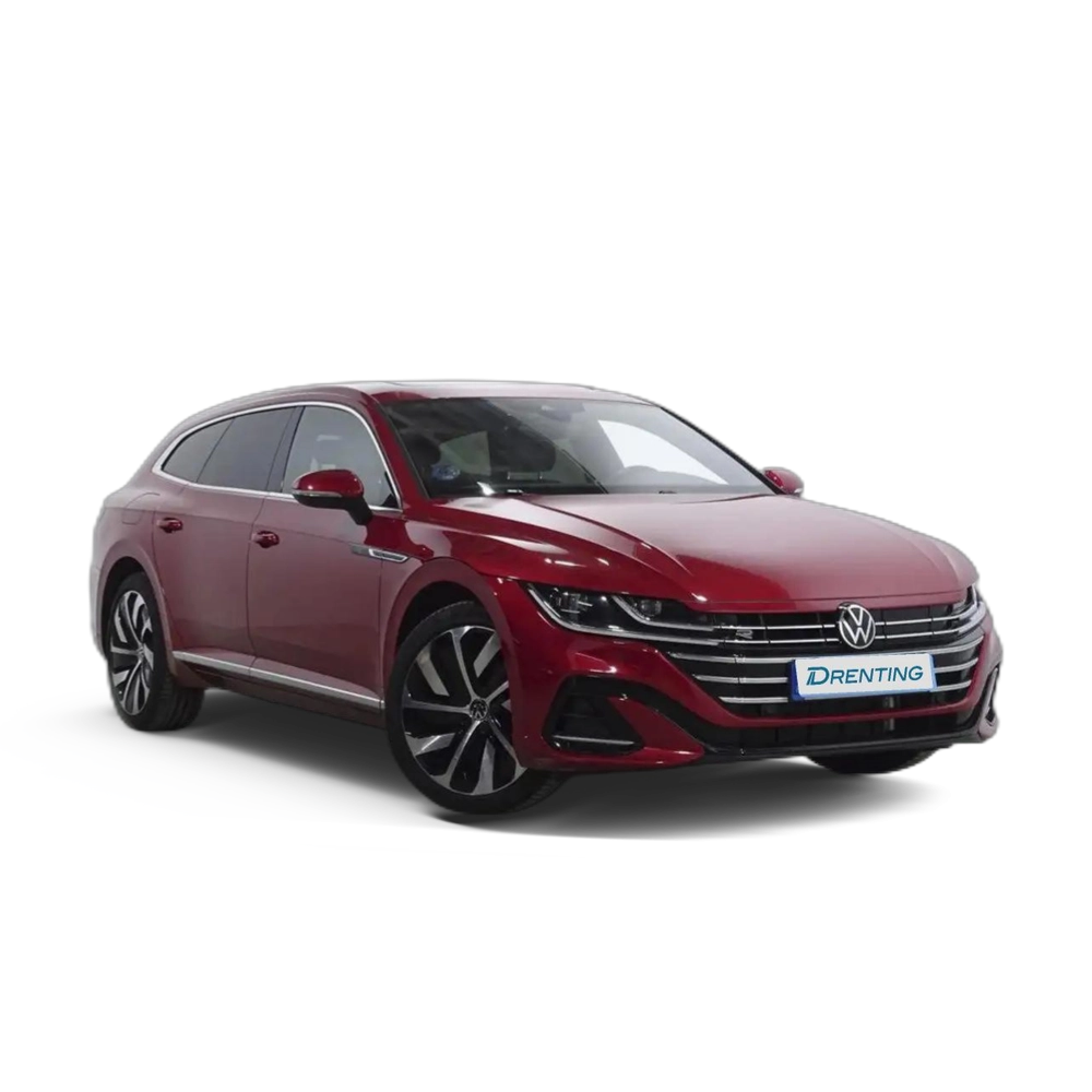 Renting Volkswagen Arteon Shooting Brake e-hybrid 1.4 TSI R-Line DSG6 Rojo