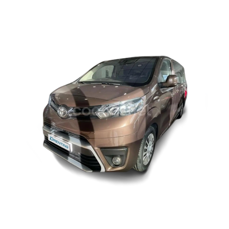 Renting Toyota Proace Shuttle L1 2.0D 8pl. Portón VX Plus 180 Marrón