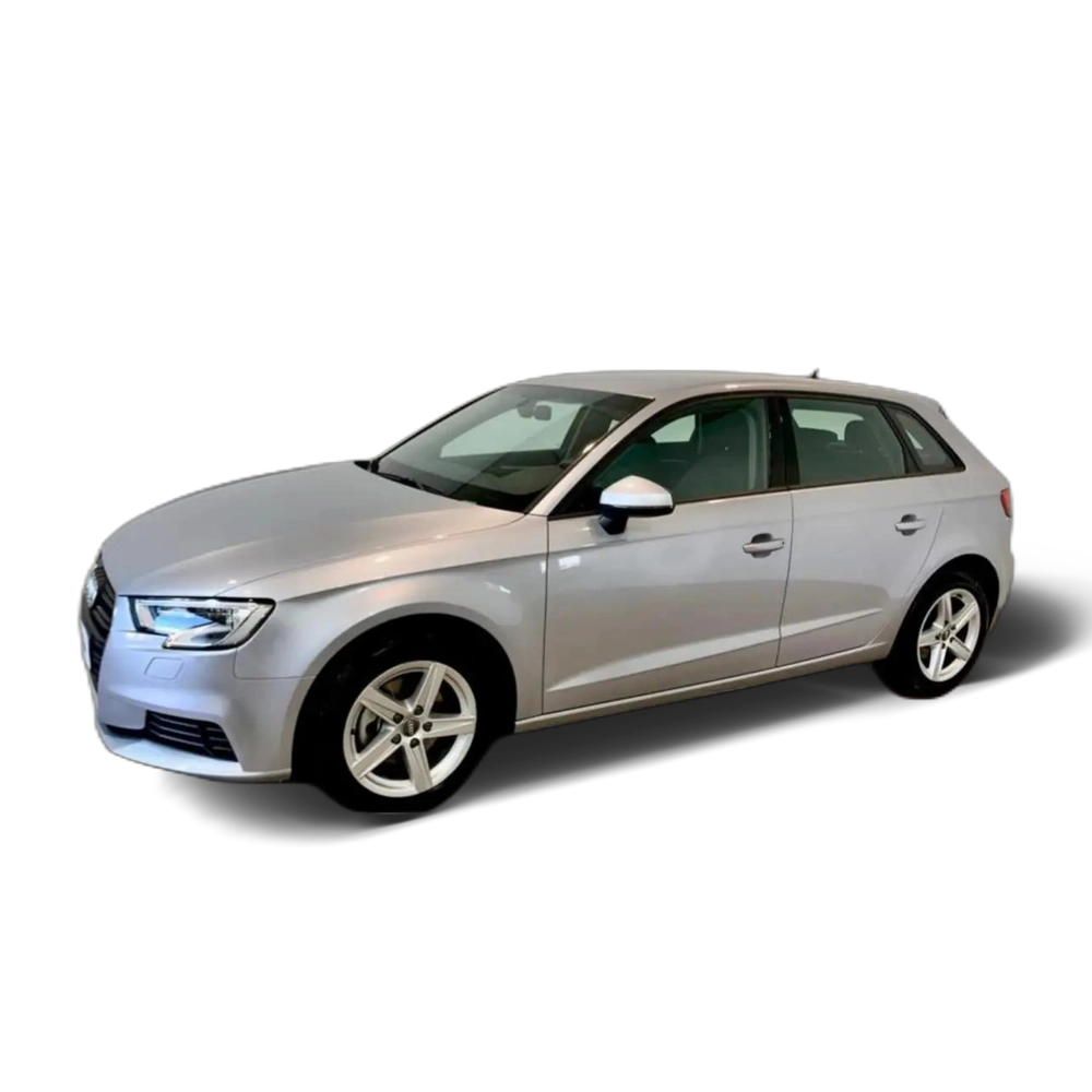 Renting Audi A3 Sportback 1.6TDI Design Edition S tronic 85kW Plateado