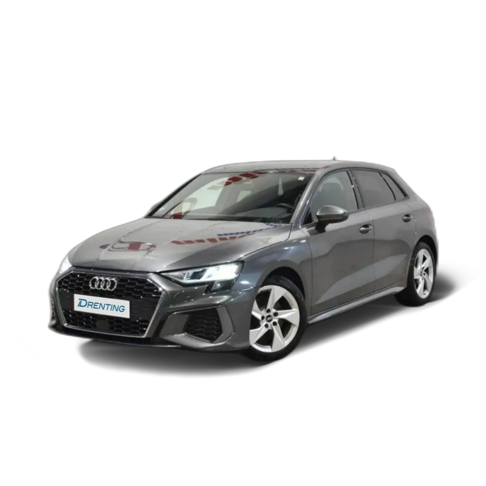 Renting Audi A3 Sportback 2.0TDI S Line ed. S-T 7 110kW Gris