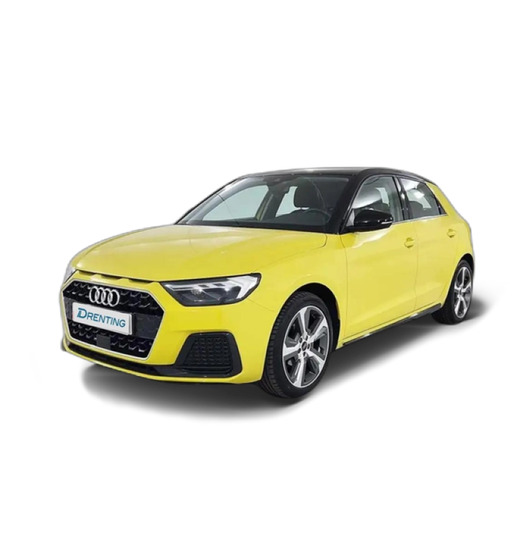 Renting Audi A1 Sportback 25 TFSI Advanced Amarillo