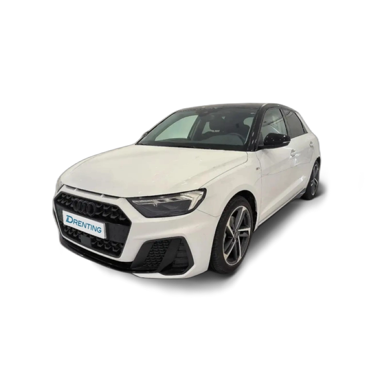 Renting Audi A1 Sportback 30 TFSI Adrenalin Black edition Blanco 3