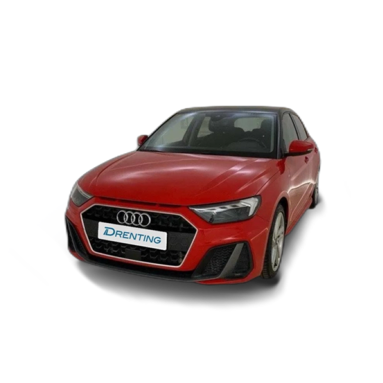 Renting Audi A1 Sportback 30 TFSI Black line Rojo 1