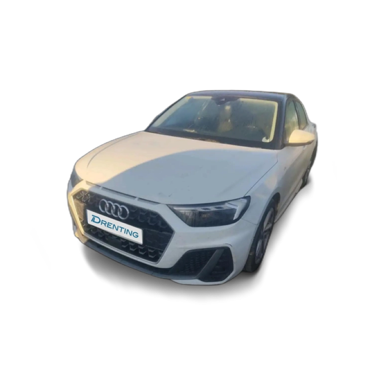 Renting Audi A1 Sportback 30 TFSI S line Blanco