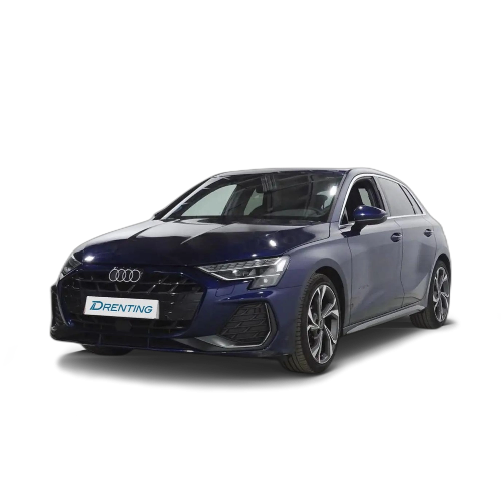 Renting Audi A3 Sportback 30 TFSI S line S tronic Azul 1