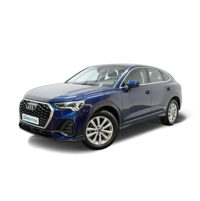 Renting Audi Q3 Sportback 35 TDI Advanced S tronic Azul 2