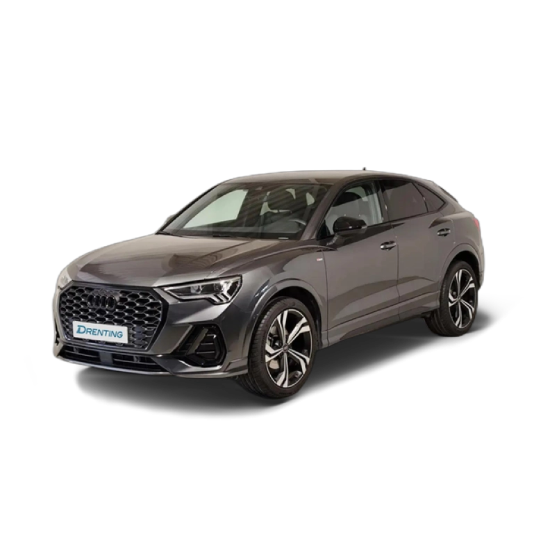 Renting Audi Q3 Sportback 35 TDI Black line S tronic Gris 2