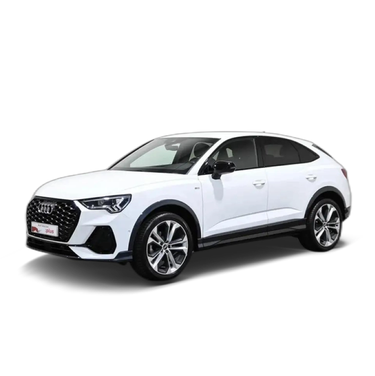 Renting Audi Q3 Sportback 35 TDI Black line S tronic Blanco 5