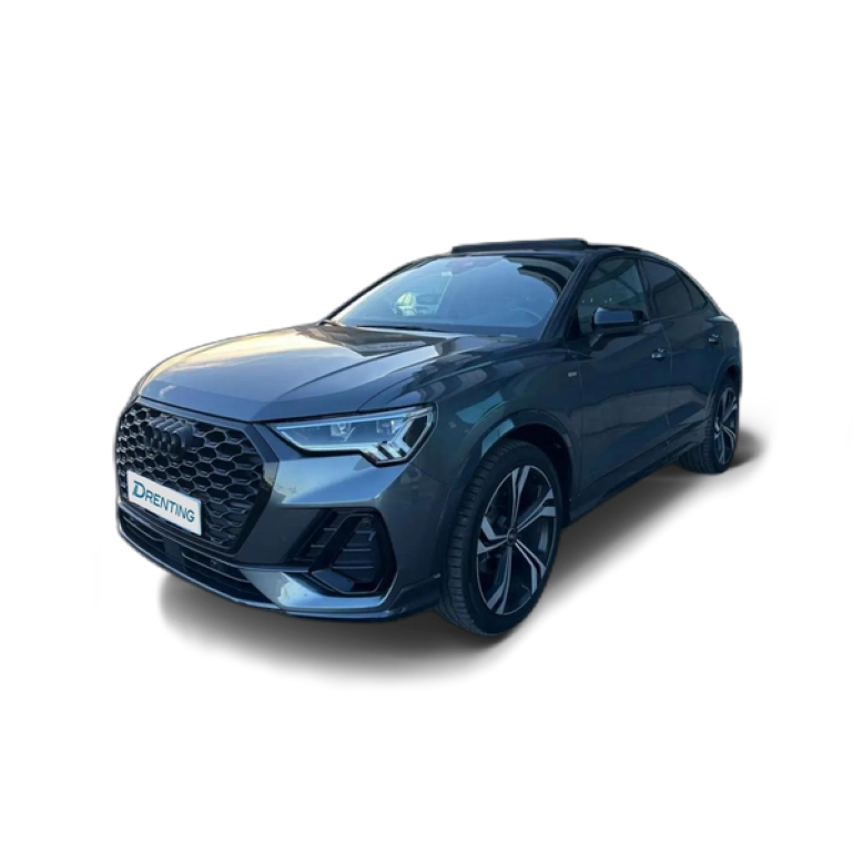 Renting Audi Q3 Sportback 35 TDI Black line S tronic Gris 1