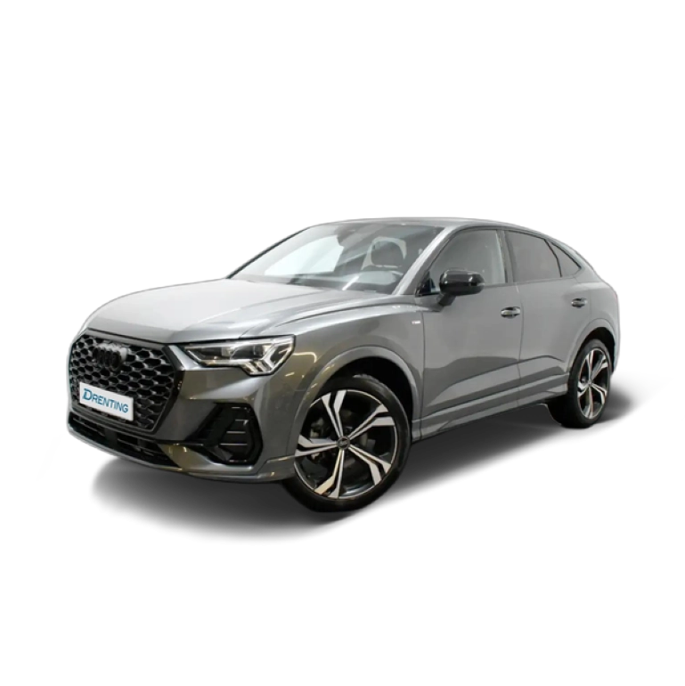 Renting Audi Q3 Sportback 35 TDI Black line S tronic Gris 1