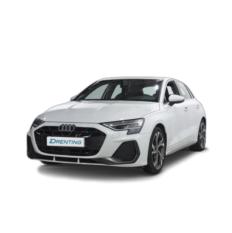 Renting Audi A3 Sportback 35 TDI S line S tronic Blanco 1