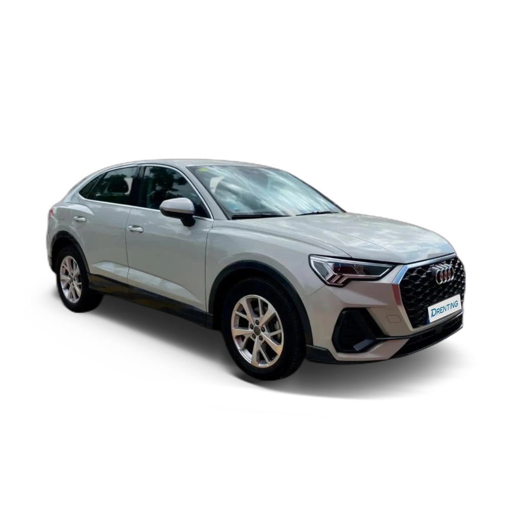 Renting Audi Q3 Sportback 35 TDI S tronic Plateado