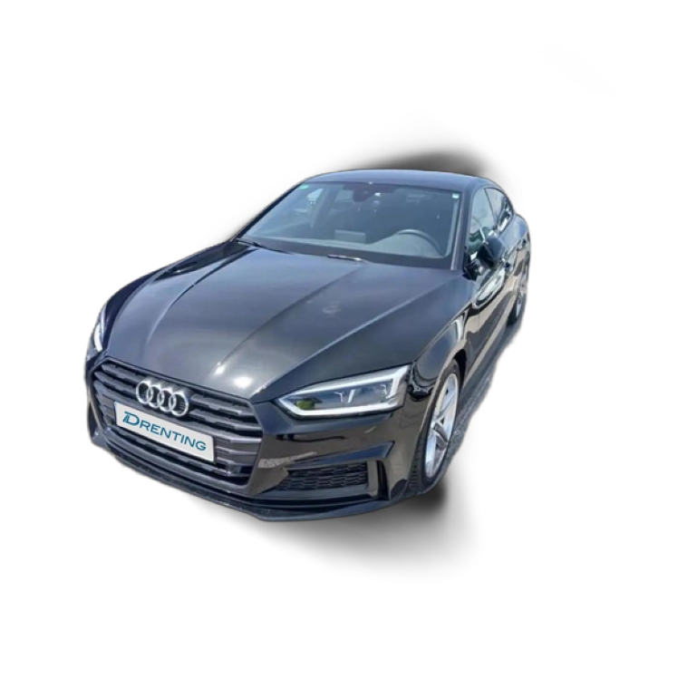 Renting Audi A5 Sportback 35 TDI Sport S tronic 110kW Negro