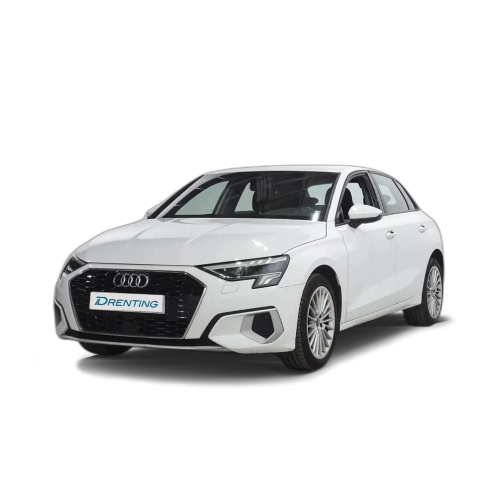 Renting Audi A3 Sportback 35 TFSI Advanced Blanco