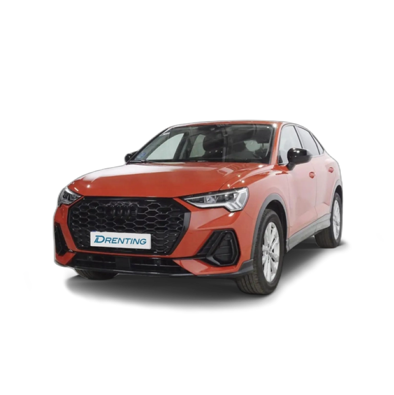 Renting Audi Q3 Sportback 35 TFSI Advanced S tronic Naranja