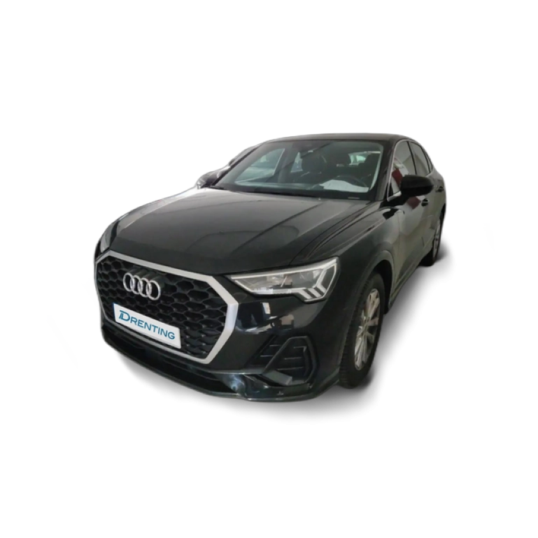 Renting Audi Q3 Sportback 35 TFSI Advanced S tronic Negro