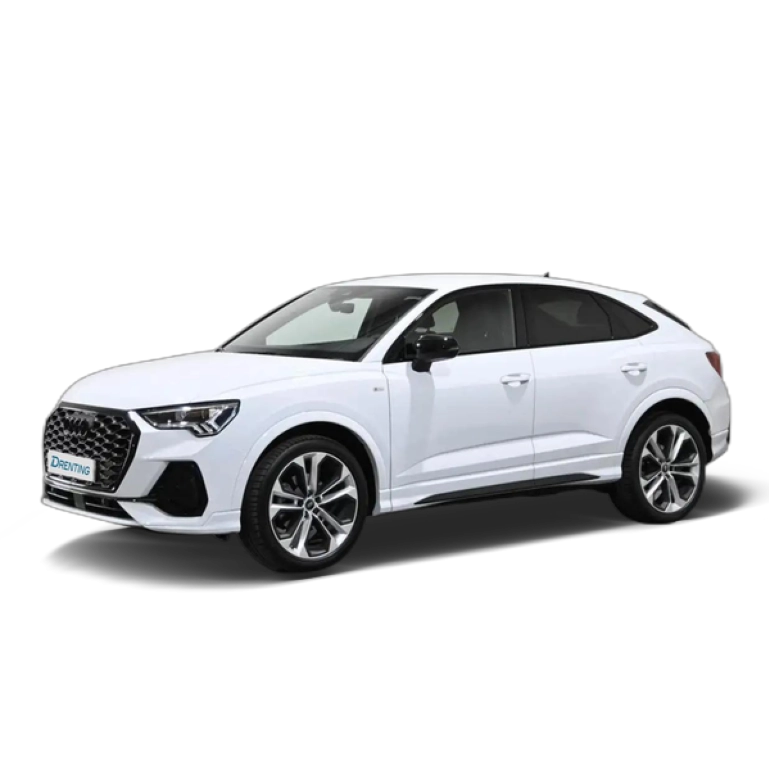Renting Audi Q3 Sportback 35 TFSI Black line S tronic Blanco 2