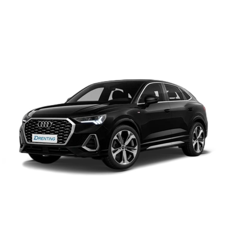 Renting Audi Q3 Sportback 35 TFSI Black line S tronic Negro 1