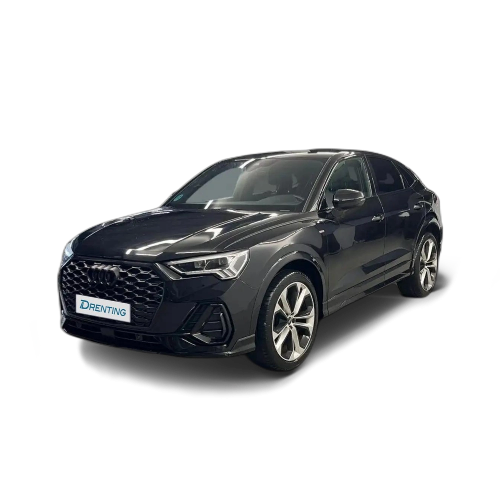 Renting Audi Q3 Sportback 35 TFSI Black line S tronic Negro 4