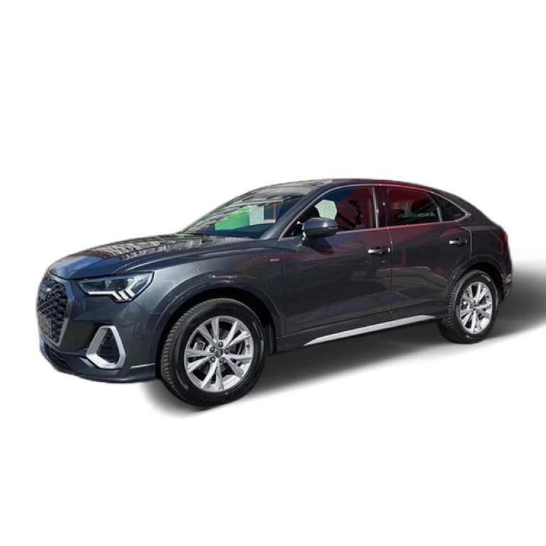 Renting Audi Q3 Sportback 35 TFSI S line Gris 2