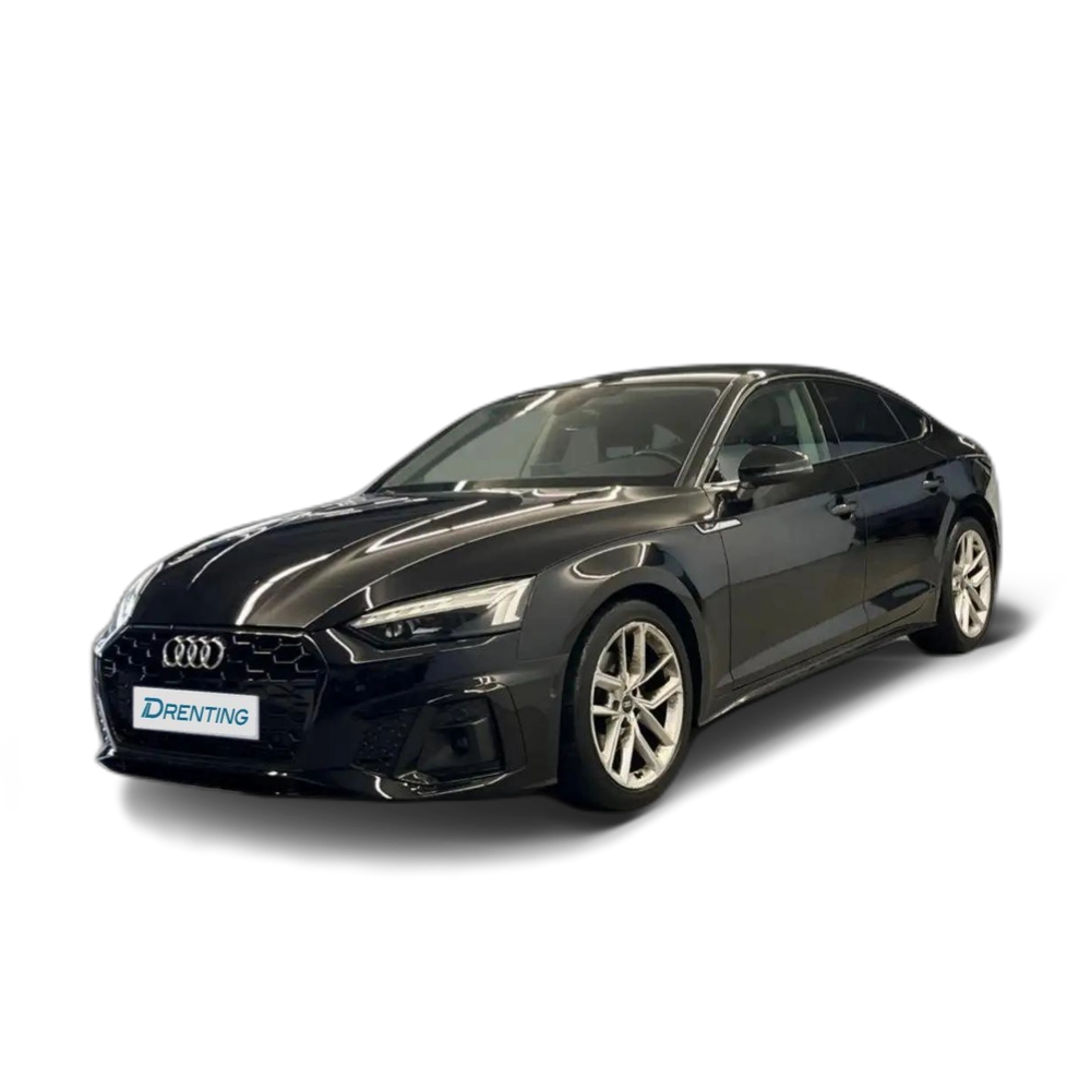 Renting Audi A5 Sportback 35 TFSI S line S tronic Negro