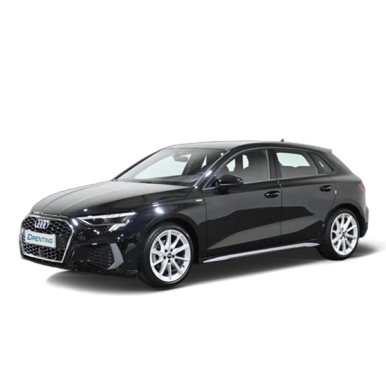 Renting Audi A3 Sportback 35TDI S line S tronic Negro
