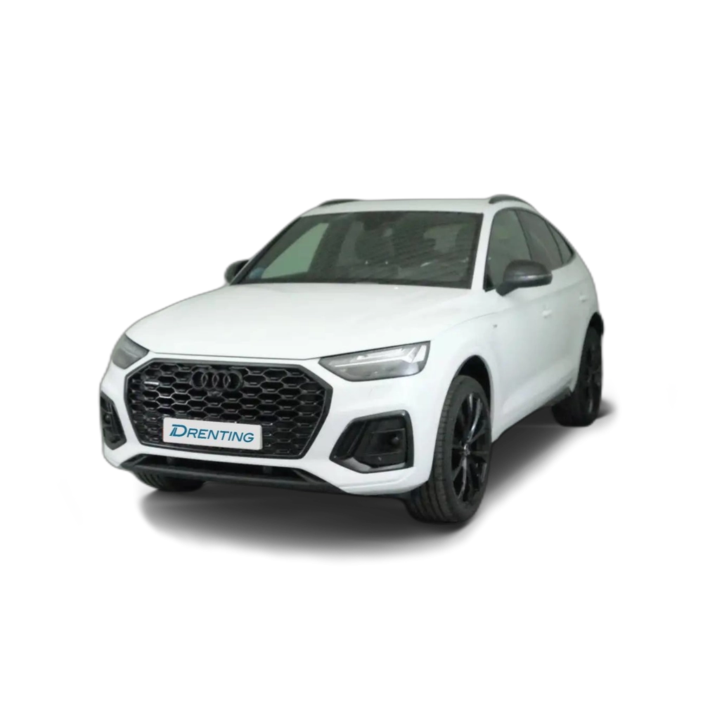 Renting Audi Q5 Sportback 40 TDI quattro-ultra Black line S tronic Negro 1