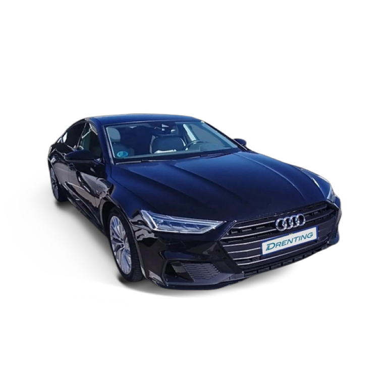 Renting Audi A7 Sportback 40 TDI S Line 204cv S tronic Negro