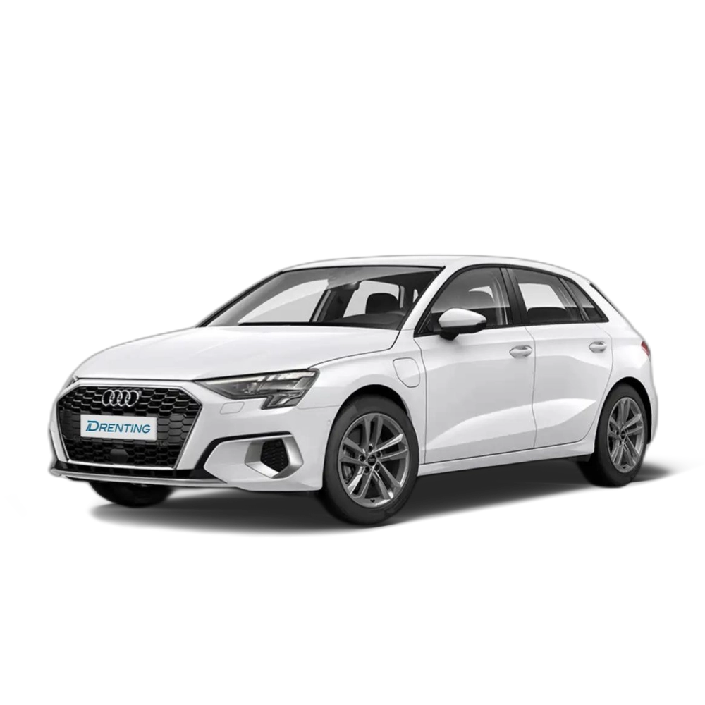 Renting Audi A3 Sportback 40 TFSIe Advanced S tronic Blanco