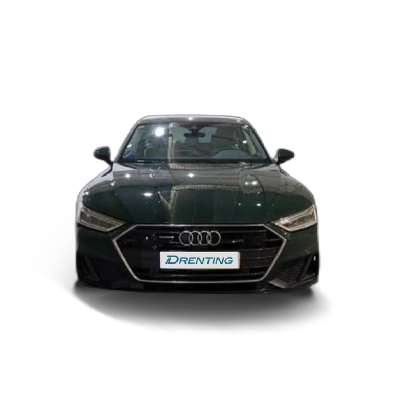Renting Audi A7 Sportback 50 TFSIe quattro-ultra S tronic Verde