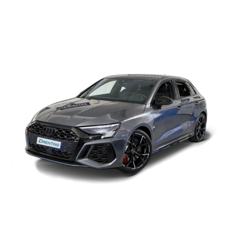 Renting Audi RS3 Sportback quattro S tronic 294kW Gris 1
