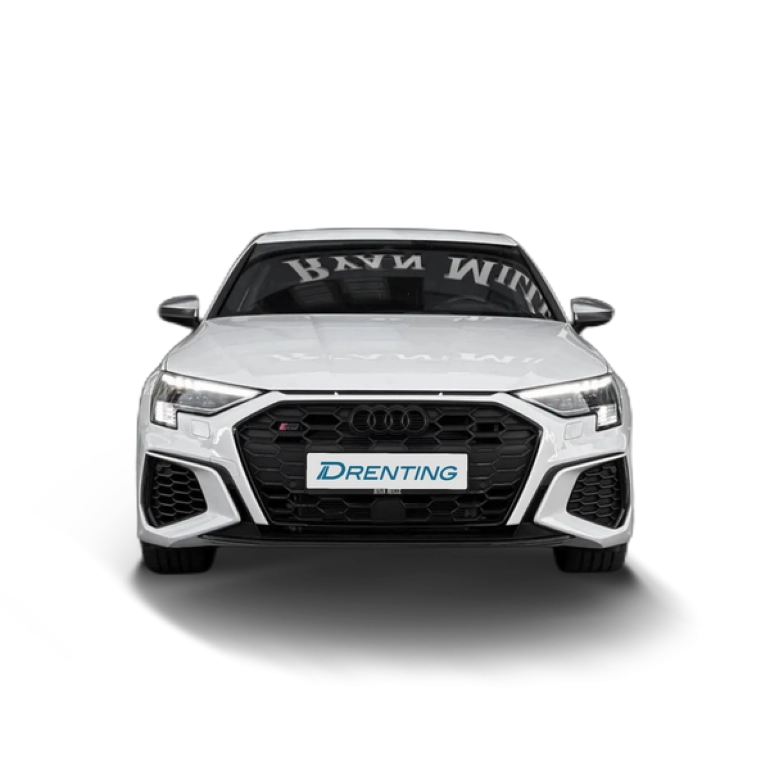 Renting Audi S3 Sportback quattro S tronic Blanco