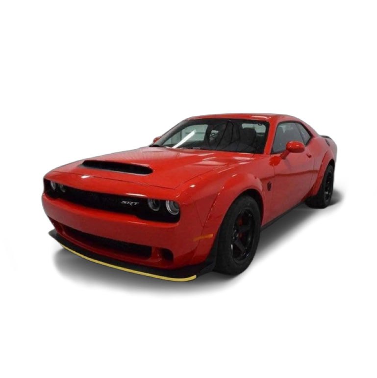 Renting Dodge Challenger SRT DEMON Rojo