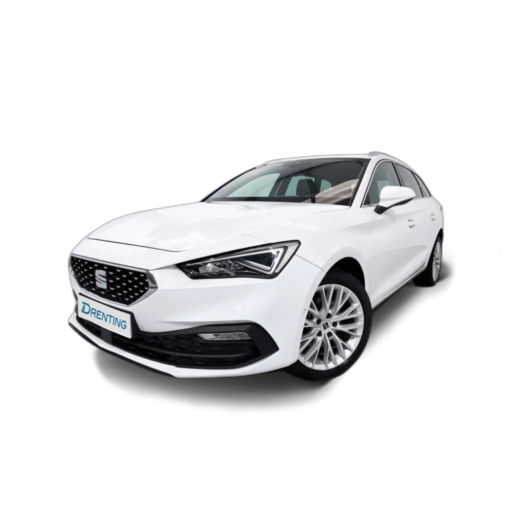 Renting SEAT Leon ST 1.5 eTSI S&amp;S Xcellence Launch Pack M DSG-7 150 Blanco