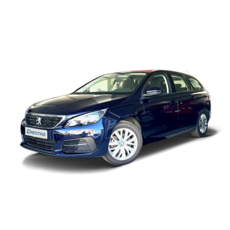Renting Peugeot 308 SW 1.5BlueHDi Active 100 Azul