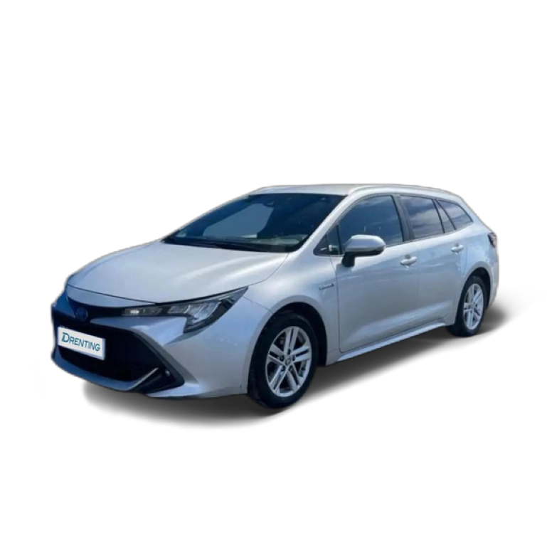 Renting Toyota Corolla Touring Sports 125H Business Plus Plateado 1