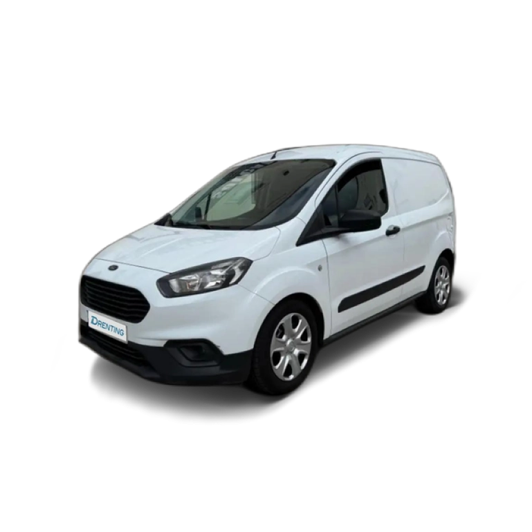 Renting Ford Transit Courier Van 1.5TDCi Ambiente 75 Blanco