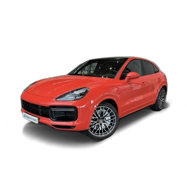 Renting Porsche Cayenne Turbo Coupé Aut. Naranja
