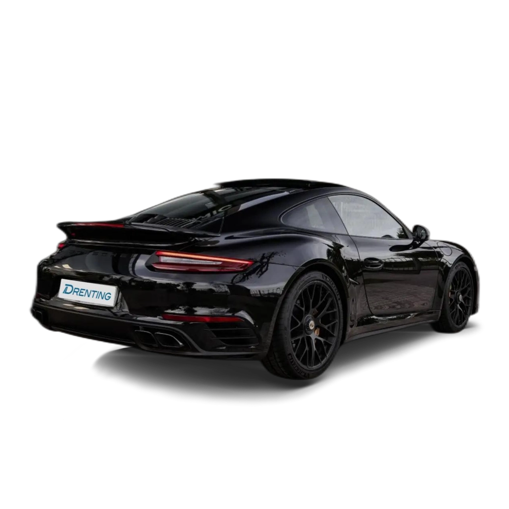 Renting Porsche 991 Turbo S Coupé PDK Negro