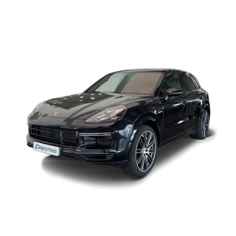 Renting Porsche Cayenne Turbo S E-Hybrid Aut. Negro